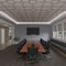 Ekena Millwork 39W x 39H x 14T Small Olivia Decorative Fretwork Wood Ceiling Panels, Hickory CELW39X39X0250OLVHI - alternate 7